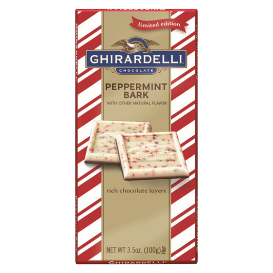 Ghirardelli Peppermint Bark Bar 3.5oz