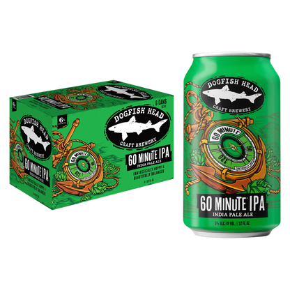 Dogfish Head 60 Minute IPA 6pk 12oz Can