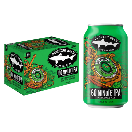 Dogfish Head 60 Minute IPA 6pk 12oz Can