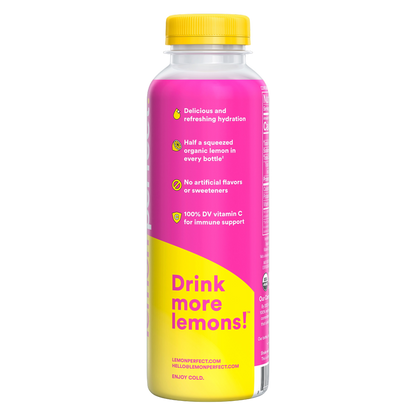 Lemon Perfect Dragon Fruit Organic Lemon Water 15.2oz Btl
