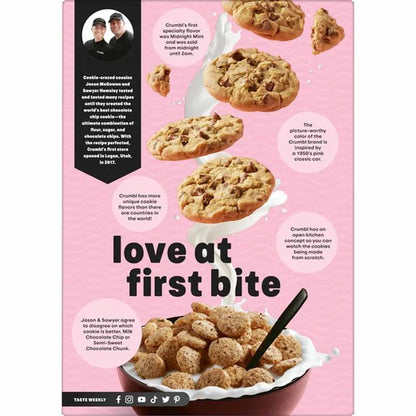 Kellogg's Crumbl Cookies Cereal 7.9oz.