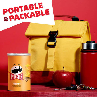 Pringles Potato Crisps Chips Cheddar Cheese 2.5oz Grab N' Go