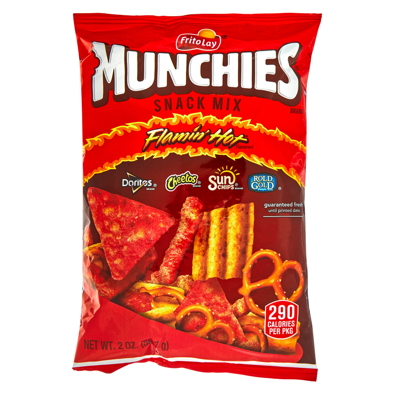Munchies Flamin' Hot Snack Mix 2oz