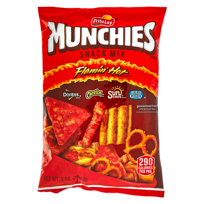 Munchies Flamin' Hot Snack Mix 2oz