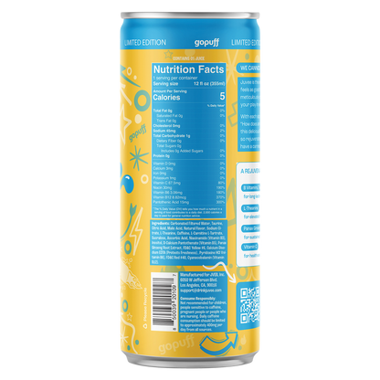Juvee Peachy Mangopuff 12oz Can