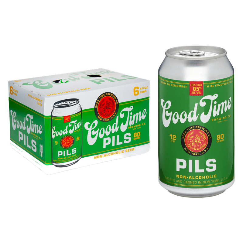 Good Time N/A Pils 6pk 12oz Can