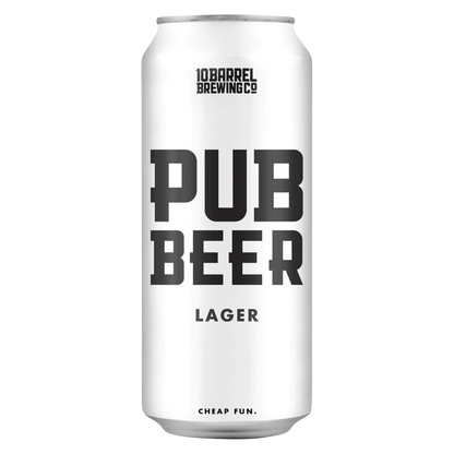 10 Barrel Pub Beer 6pk 16oz Can 5.0% ABV