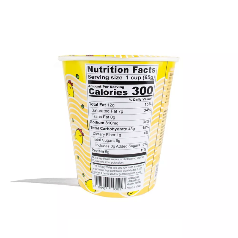 A-Sha Hello Kitty Chicken Cup Noodle Soup - 2.29oz
