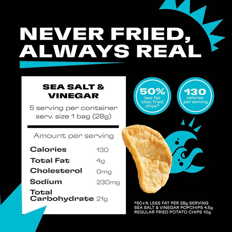 Popchips Sea Salt & Vinegar 5oz