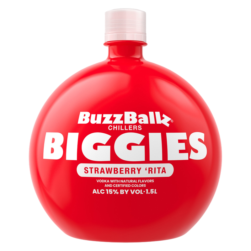 Buzzballz Biggies Chillers Strawberry 'Rita 1.5L 15% ABV