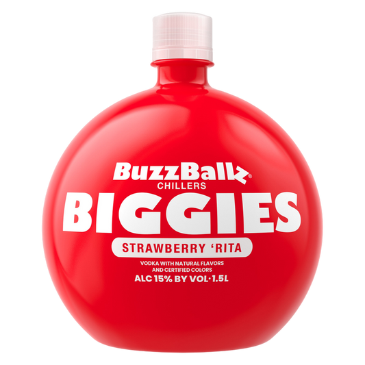 Buzzballz Biggies Chillers Strawberry 'Rita 1.5L 15% ABV