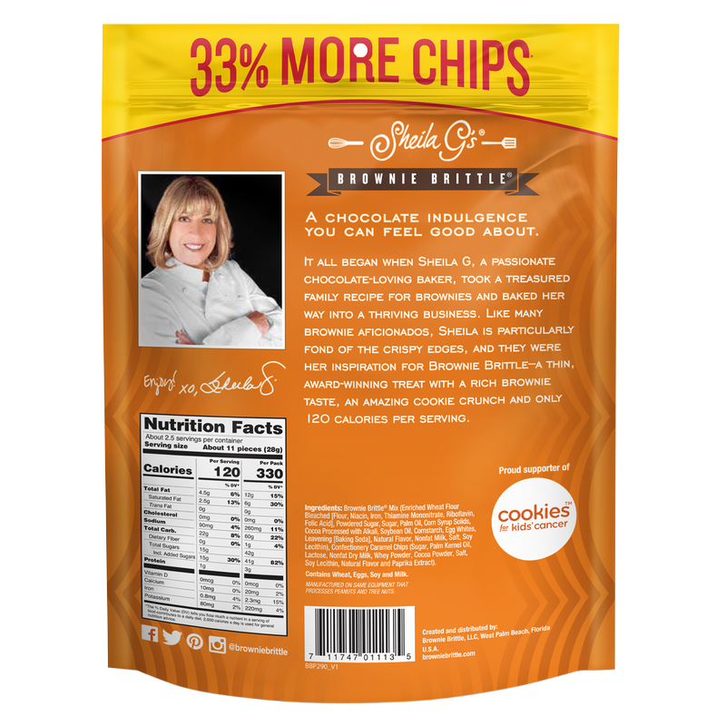 Sheila G's Brownie Brittle Salted Caramel 2.75oz