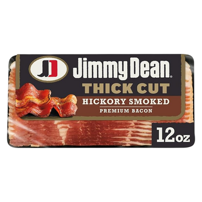 Jimmy Dean Premium Hickory Smoked Thick Cut Bacon, 12 oz