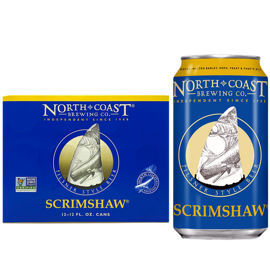 North Coast Brewing Scrimshaw Pilsner 12pk 12oz Can 4.6% ABV