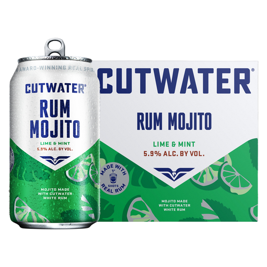 Cutwater Rum Mint Mojito 4pk 12oz 5.9% abv