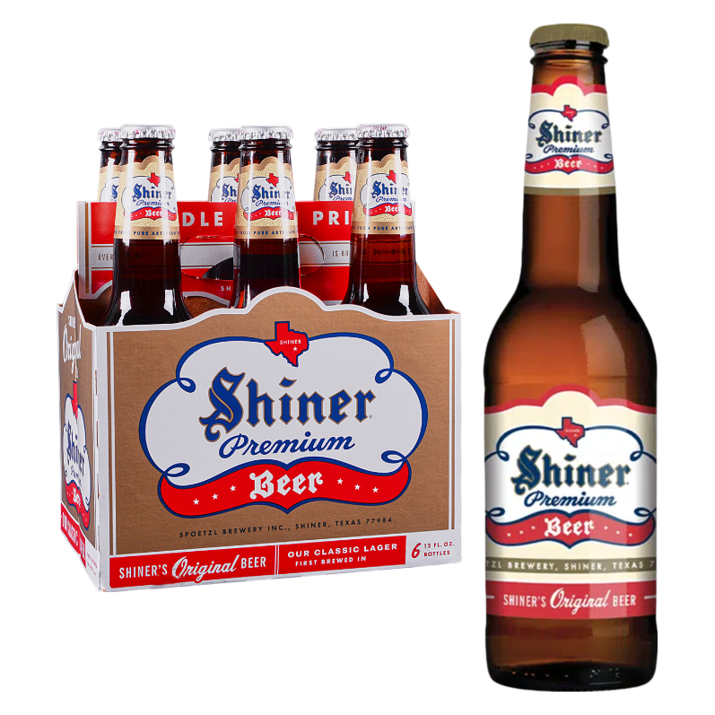 Shiner Premium 6pk 12oz Bottle 4.4% ABV