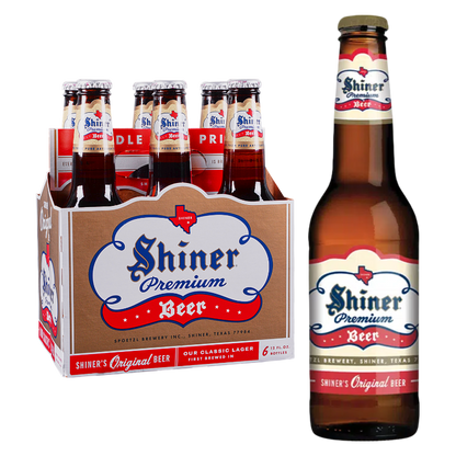 Shiner Premium 6pk 12oz Bottle 4.4% ABV