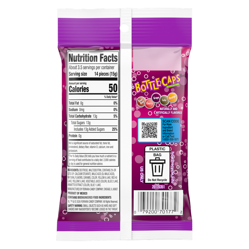 Bottle Caps Pocket Pack, 2 oz