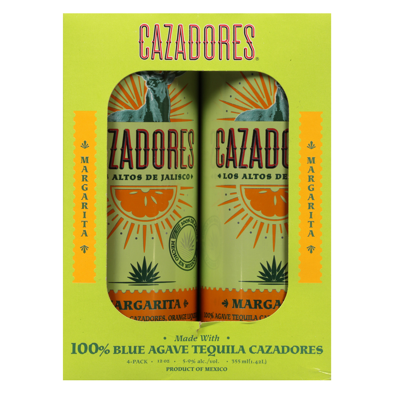 Cazadores Cocktail Margarita 4pk 12oz