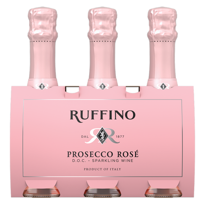 Ruffino Sparkling Rose 3pk 187ml Btl