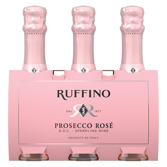 Ruffino Sparkling Rose 3pk 187ml Btl