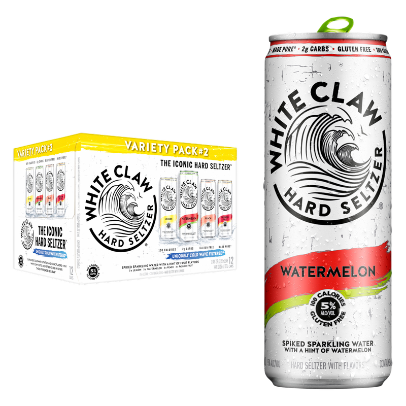 White Claw Seltzer Flavor No. 2 Variety 12pk 12oz Can 5.0% ABV