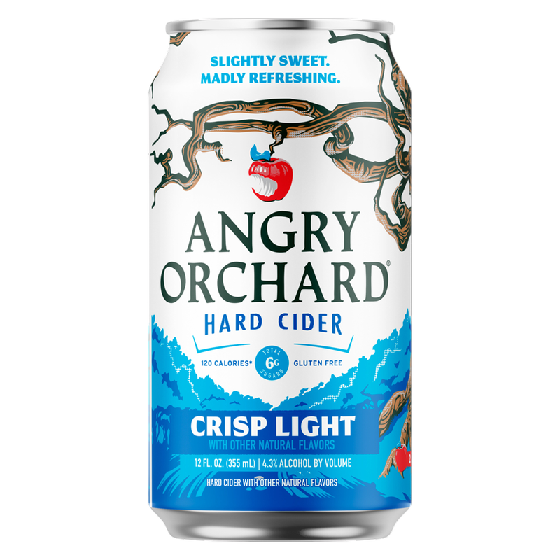 Angry Orchard Crips Light Hard Cider 6pk 12oz 4.3% ABV