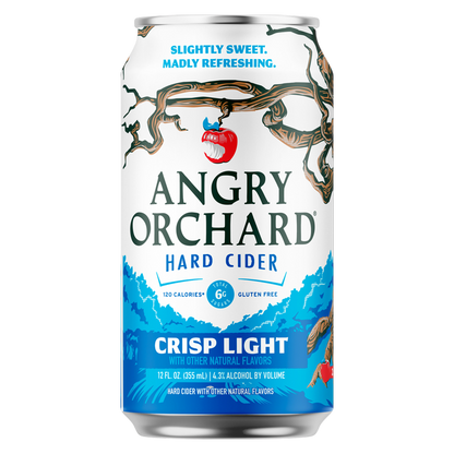 Angry Orchard Crips Light Hard Cider 6pk 12oz 4.3% ABV