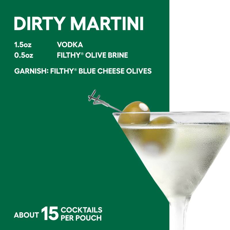 Filthy Olive Brine Pouch 8oz Pouch