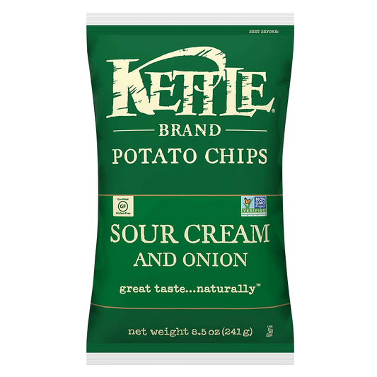 Kettle Brand Sour Cream & Onion Potato Chips 8.5oz