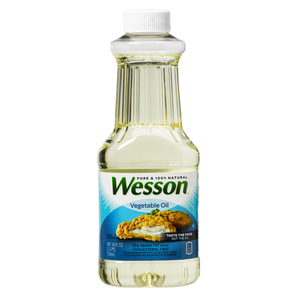 Wesson Pure Vegetable Oil 24oz