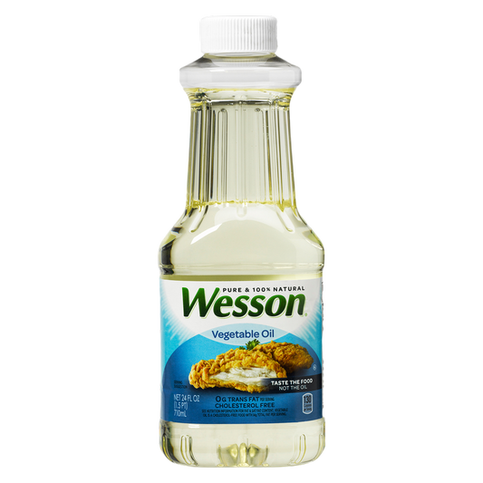 Wesson Pure Vegetable Oil 24oz