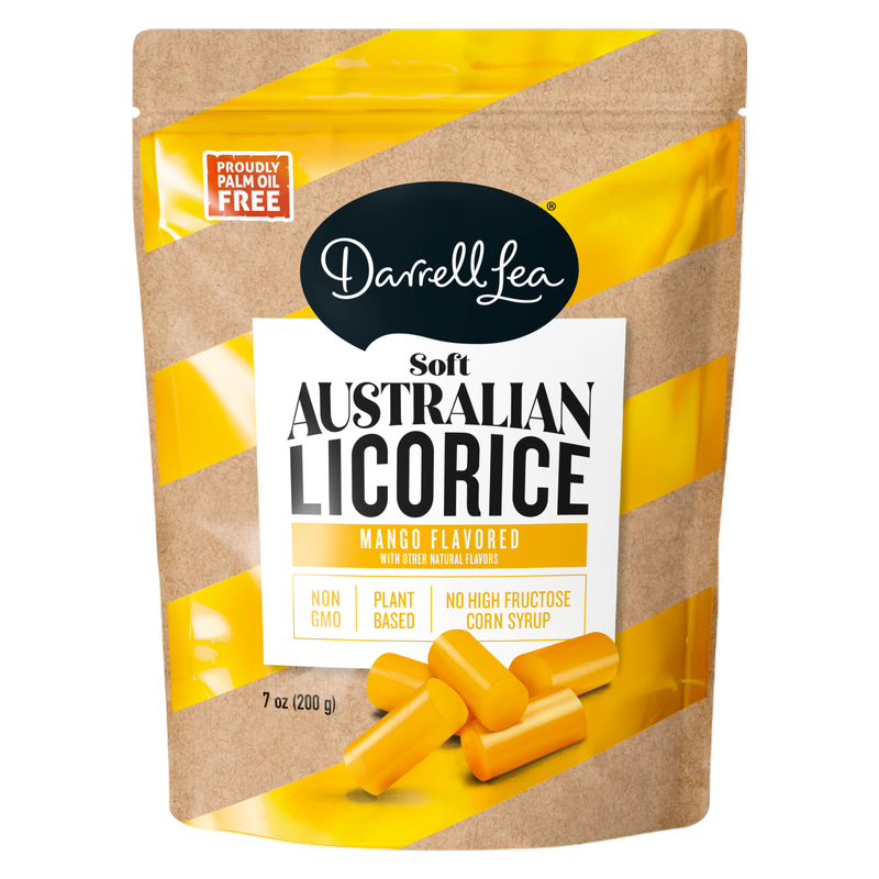 Darrell Lea Licorice Mango 7oz