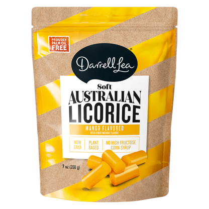 Darrell Lea Licorice Mango 7oz