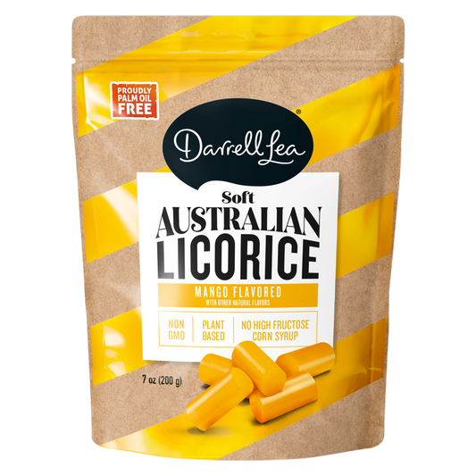 Darrell Lea Licorice Mango 7oz
