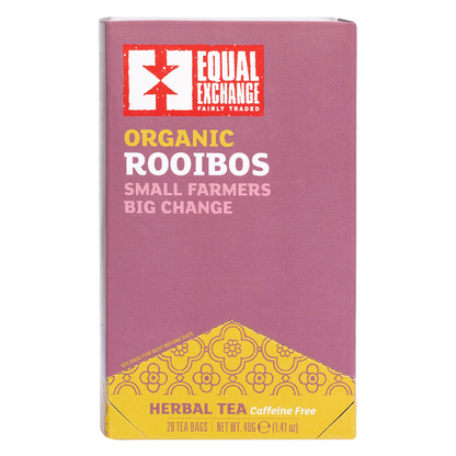Equal Exchange Organic Rooibos Herbal Tea 20ct