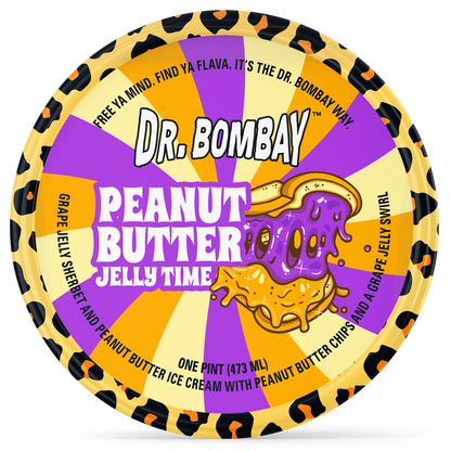 Dr. Bombay Peanutbutter Jelly Time, 16 oz Pint