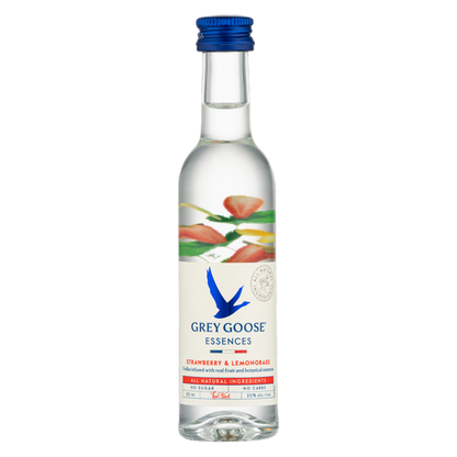 Grey Goose Essences Strawberry & Lemongrass Vodka 50ml (60 Proof)