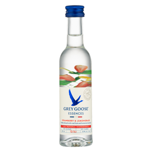 Grey Goose Essences Strawberry & Lemongrass Vodka 50ml (60 Proof)