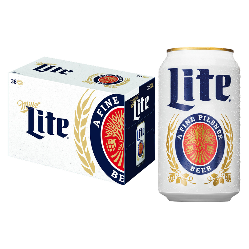 Miller Lite 36pk 12oz Can 4.2% ABV