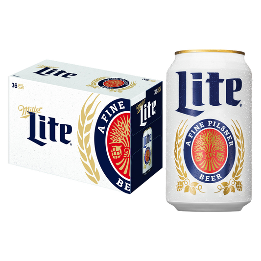 Miller Lite 36pk 12oz Can 4.2% ABV