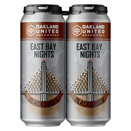 Oakland United Beerworks East Bay Nights Black Lager (4PKC 16 OZ)
