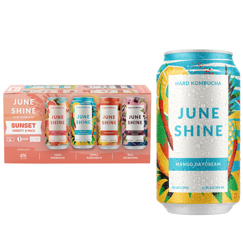 JuneShine Sunset Variety Pack 8pk 12oz Can 6% ABV