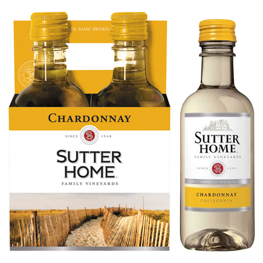 Sutter Home Chardonnay 4pk 187ml
