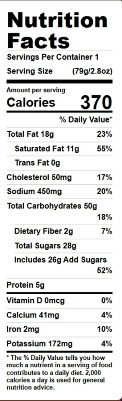 Sweet Street Sandy's Amazing Chocolate Chunk Manifesto Cookie 2.8oz