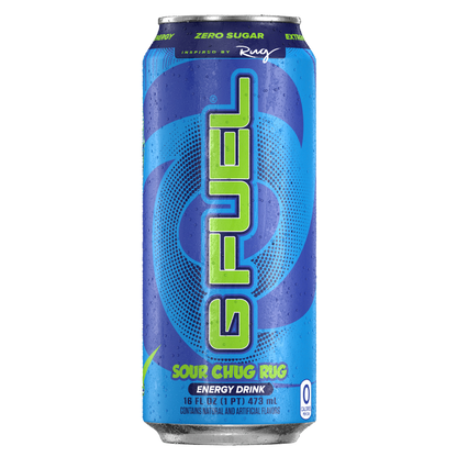 G Fuel Sour Blue Chug 16oz Can