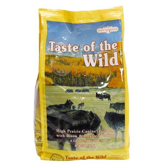 Taste of the Wild High Prairie with Roasted Bison & Venison Dry Dog Food 5lb