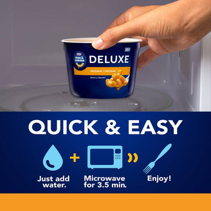 Kraft Deluxe Original Macaroni & Cheese Cups, 4ct.