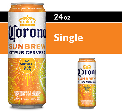 Corona Sunbrew Citrus 24oz Can 4.5% ABV
