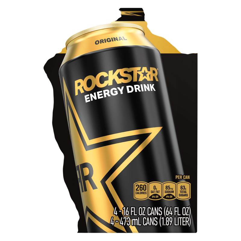 Rockstar Original 4ct 16oz Can- XL